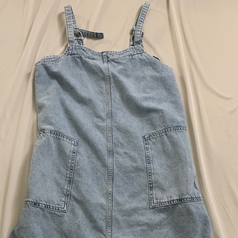 Woman’s medium Denim Blue skirt dress
